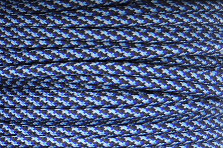 Textilní kabel SPRINKLED 39 opředený 2x0,75 a 3x0,75mm2