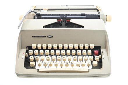 Psací stroj Consul 2231 béžový