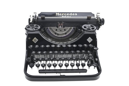 Psací stroj Mercedes