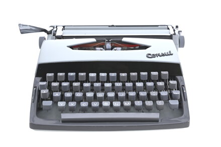 Psací stroj Consul Model 235 šedošedý