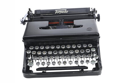 Psací stroj TORPEDO model 6 s kufříkem