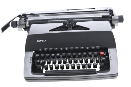 Consul psací stroj Consul 2226 válec velký A3 na výšku