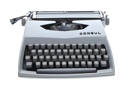 Psací stroj Consul Model 231.2 REPASOVANÝ
