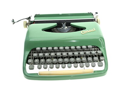 Psací stroj Consul 1531 zelený REPASOVANÝ