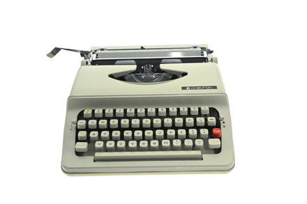Kufříkový psací stroj Chevron REPASOVANÝ