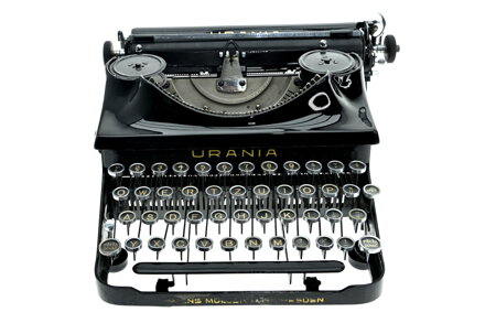 Psací stroj Urania REPASOVANÝ