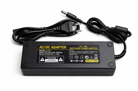 Napájecí síťový adaptér zdroj 12V, 10A