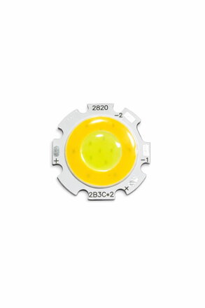 COB LED čip 3W dvoubarevný (Warm/Cold) – 9–11 V, 300 mA