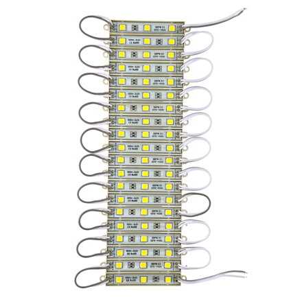 LED modul 5054-3LED 12V IP65 – 4000K, voděodolný, 0,7W