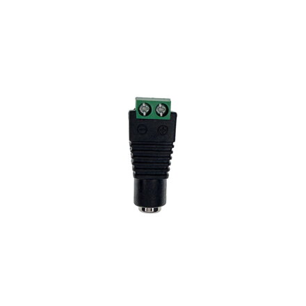 Napájecí DC konektor 2,1 mm – samice se se svorkovnicí