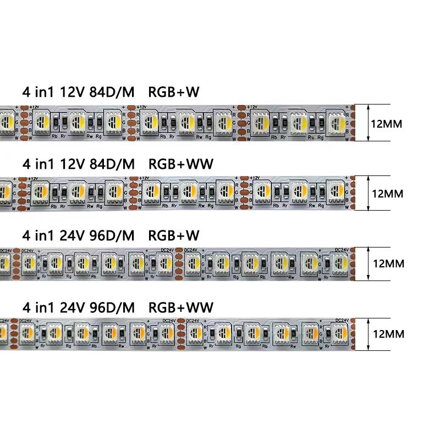 LED5050SMD 24V RGBW 96LED/m  4v1