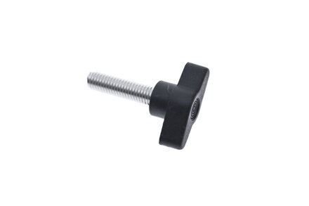 Křídlový šroub (motýlek) M6 × 30 – nerez / plast