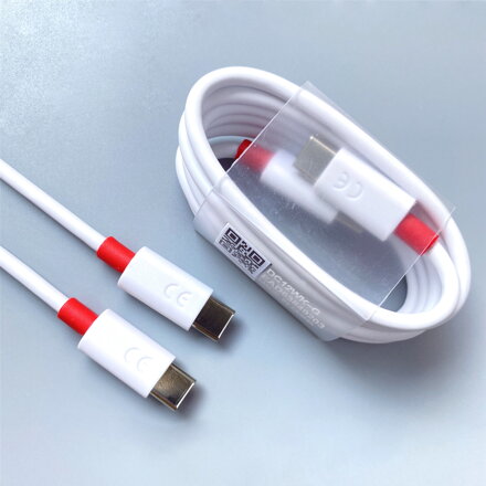 Propojovací kabel USB-C / USB-C - bílý