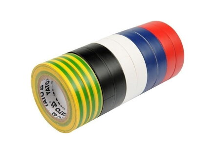 Elektroizolační páska, různé barvy