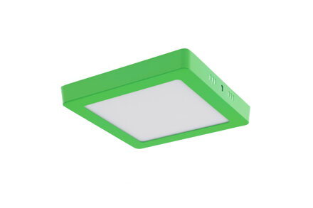 LED panel 12W - Čtvercový design, BAREVNÝ, 16,5 cm