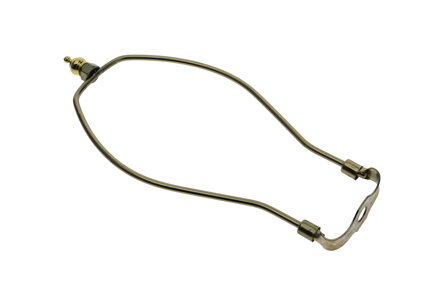 Drátěná harfa pro stínidlo 25 cm × 11 cm, kroužek 10 mm