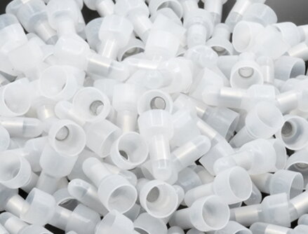 Lisovací spojka - Pro vodiče o průřezu max. 2x1 mm2