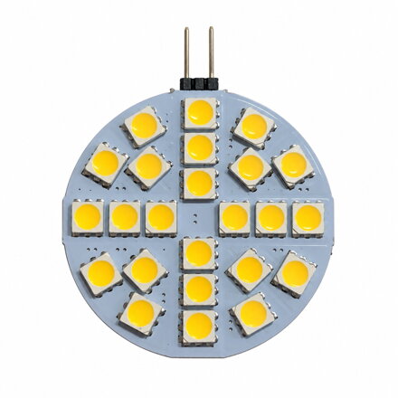 Kruhový LED modul 4 W, 12 V, 24× 5050, 3000 K, Ø 43 mm