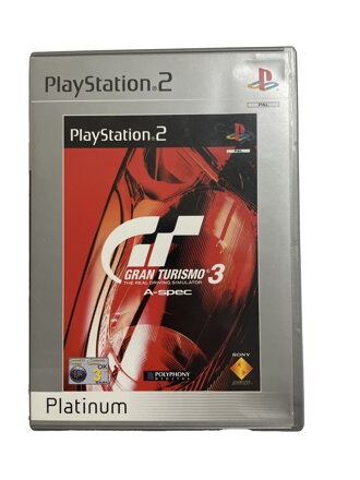 Gran Turismo 3: A-Spec (Platinum) PS2