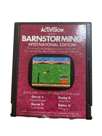 Barnstorming (International Edition) ATARI 2600