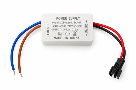 LED zdroj 12 V / 6 W / 0,5 A