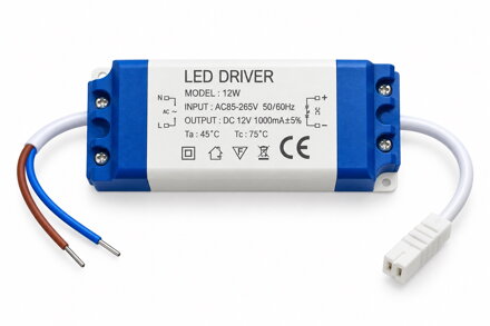 LED zdroj 12 V / 12 W / 1 A
