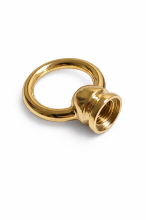 Závěsný kroužek M10 – mosaz