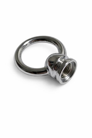 Závěsný kroužek M10 – chrom