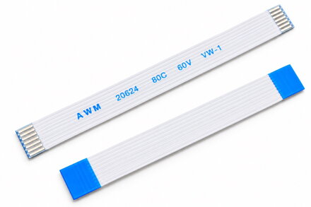 FFC / FPC kabel – 12 pin, 0,5 mm, 100 mm, typ A