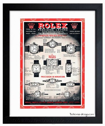 Ilustrace Rolex 27 / 30x40 cm