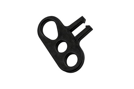 Závěs lustru tři otvory - Černý