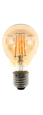 LED žárovka Edison 4W/230V patice E27 (retro) model A60