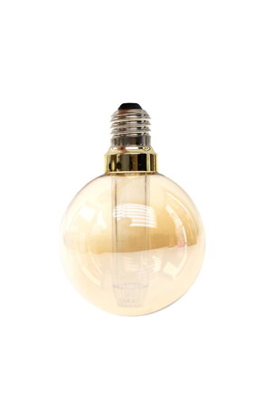  Dekorativní LED vintage žárovka Edison Round