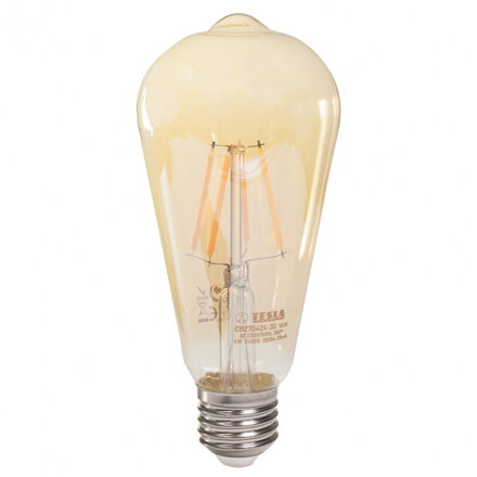 LED Žárovka Edison 4W/230V patice E27 (retro) model Eb333