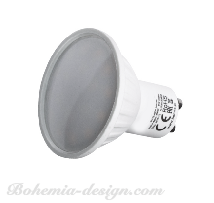 LED žárovka GU10 7W 230V 120° - neutrální bílá
