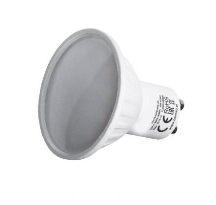 LED žárovka GU10 7W 230V 120° - teplá bílá