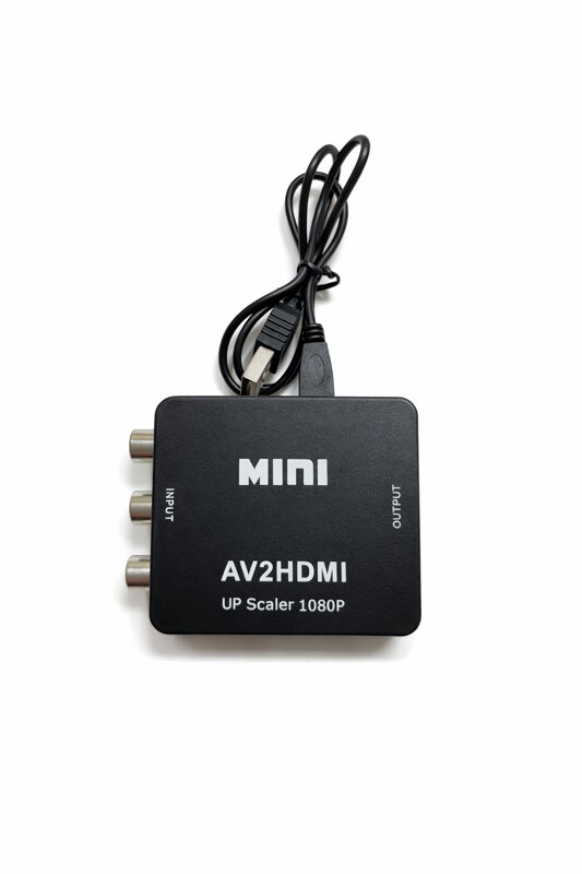 Převodník Mini AV → HDMI  (černý)