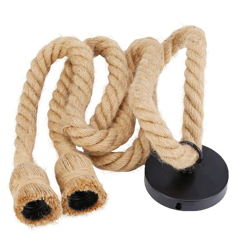 Lustr se dvěma lany, Double rope