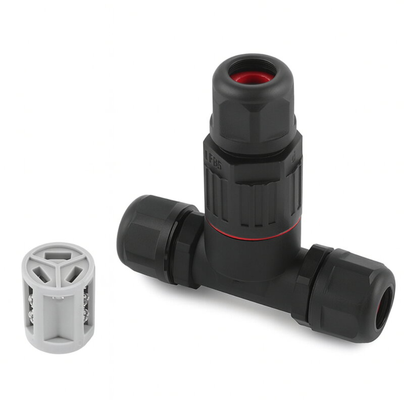Kabelová T-spojka CDF-200/3T IP68, 3-pin Kabelová T-spojka CDF-200/3T IP68, 3-pin