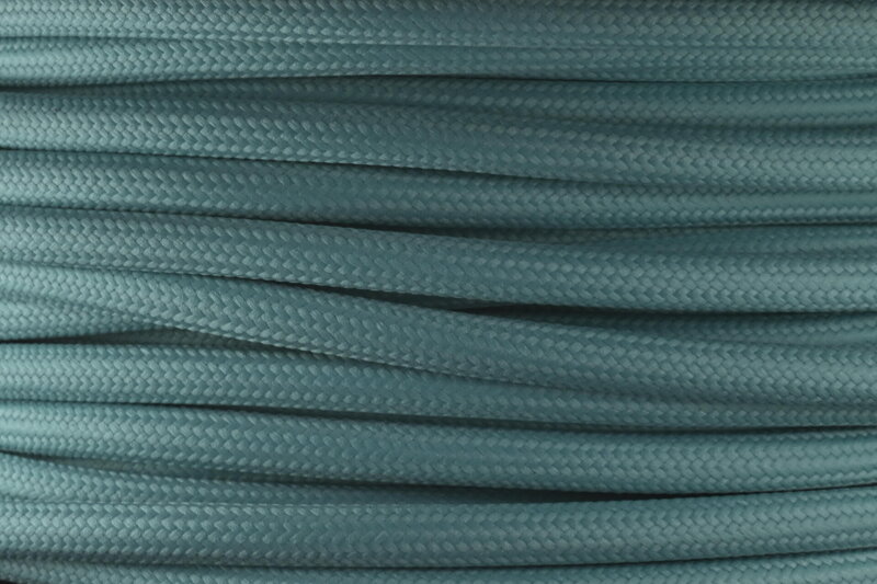 Textilní kabel Tyrkysová pastelová TR5305 opředený 2x0,75 a 3x0,75mm2 Textilní kabel Tyrkysová pastelová TR5305 opředený 2x0,75 a 3x0,75mm2
