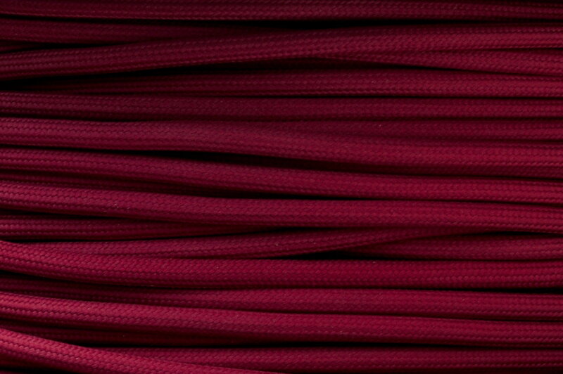 Textilní kabel Bordó B28 opředený 2x0,75 a 3x0,75mm2