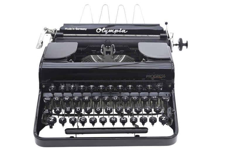 Psací stroj Olympia Progress Klávesnice PL