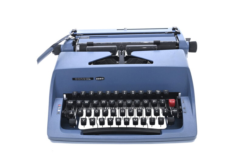 Consul psací stroj Consul 2223 modrý