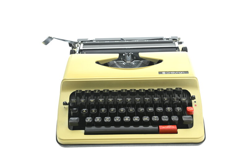 Kufříkový psací stroj Chevron REPASOVANÝ