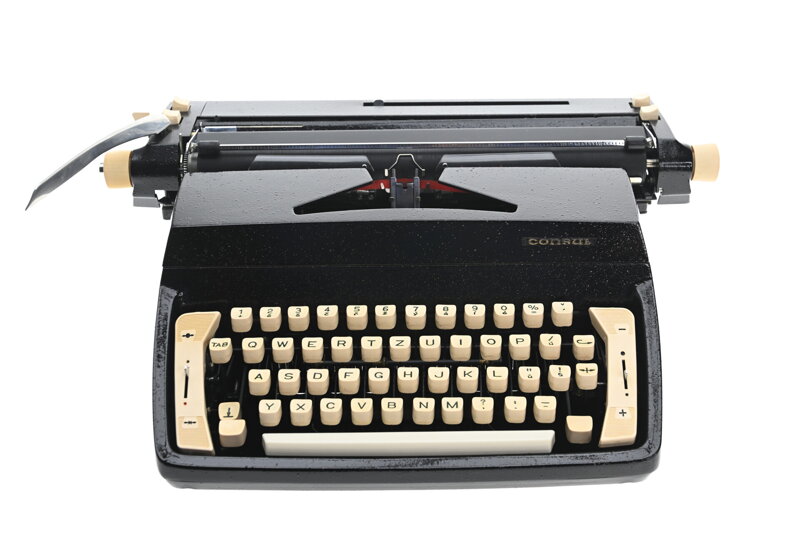 Consul psací stroj 222.2 černý REPASOVANÝ