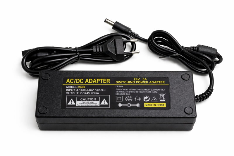 Napájecí síťový adaptér zdroj 24V, 5A