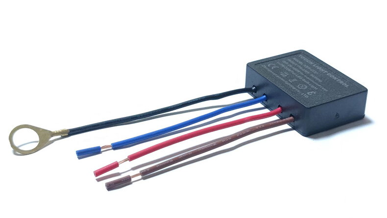 Dotykový spínač se stmívačem 230V/60W - modul s drátovými vývody Dotykový spínač se stmívačem 230V/60W - modul s drátovými vývody