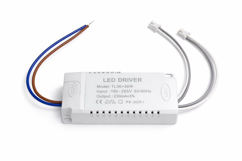 LED driver 36+36 W (72 W) – 230 mA