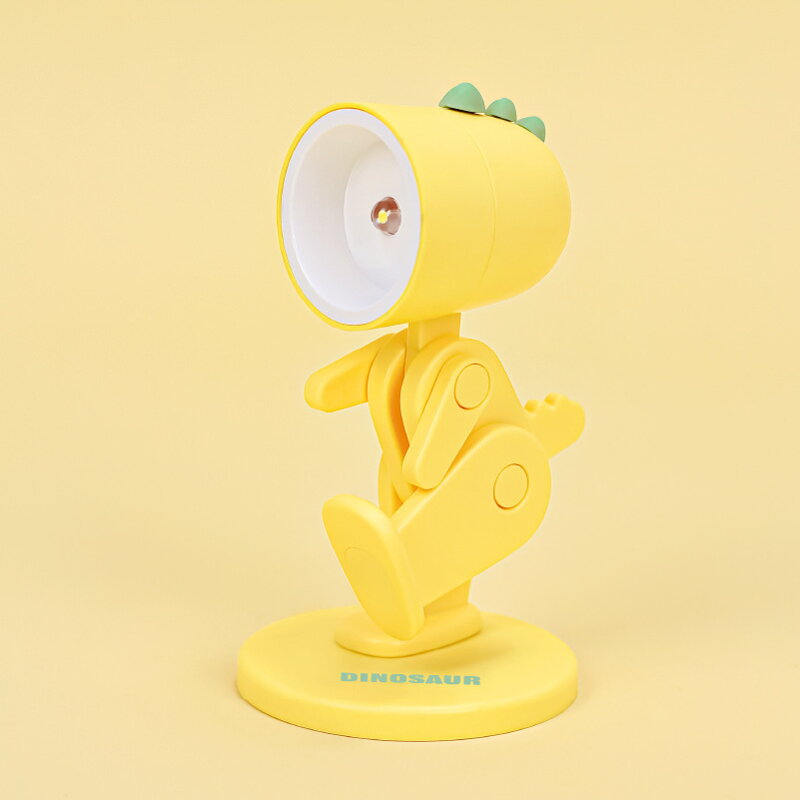 MINI lampička LED Dino - Žlutý MINI lampička LED Dino - Žlutý