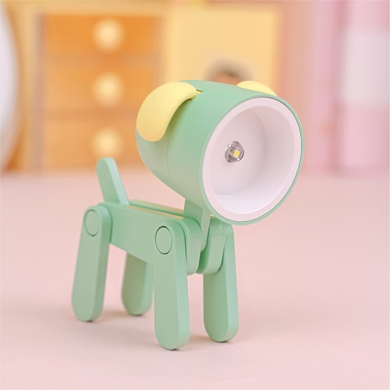 MINI lampička LED Pejsek - Světle zelený MINI lampička LED Pejsek - Světle zelený